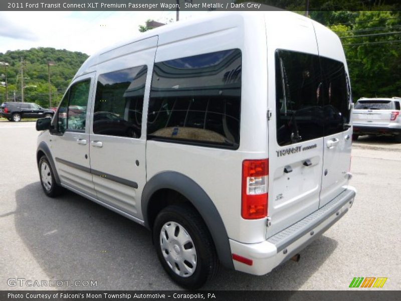 Silver Metallic / Dark Grey 2011 Ford Transit Connect XLT Premium Passenger Wagon
