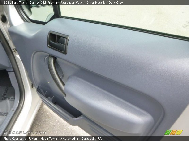 Silver Metallic / Dark Grey 2011 Ford Transit Connect XLT Premium Passenger Wagon