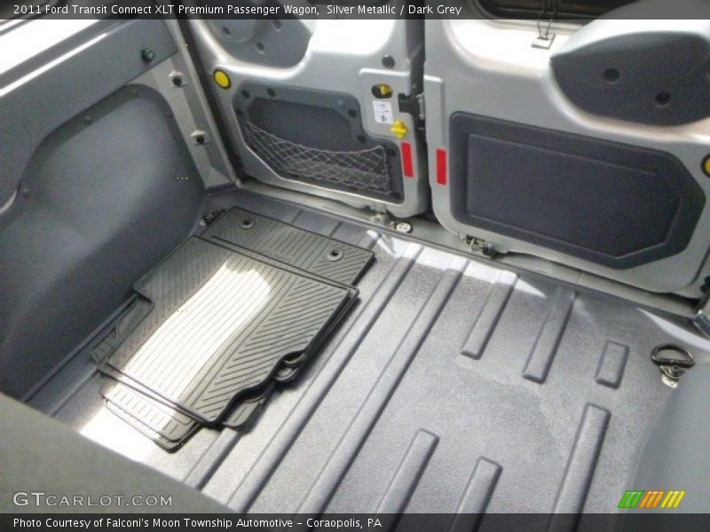 Silver Metallic / Dark Grey 2011 Ford Transit Connect XLT Premium Passenger Wagon