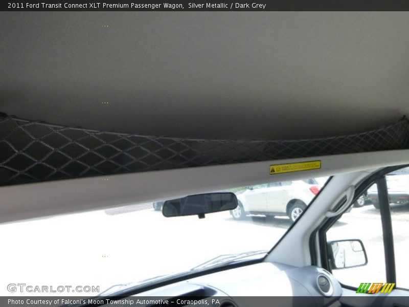 Silver Metallic / Dark Grey 2011 Ford Transit Connect XLT Premium Passenger Wagon