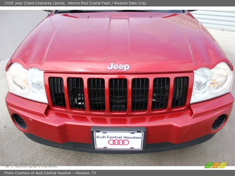 Inferno Red Crystal Pearl / Medium Slate Gray 2005 Jeep Grand Cherokee Laredo
