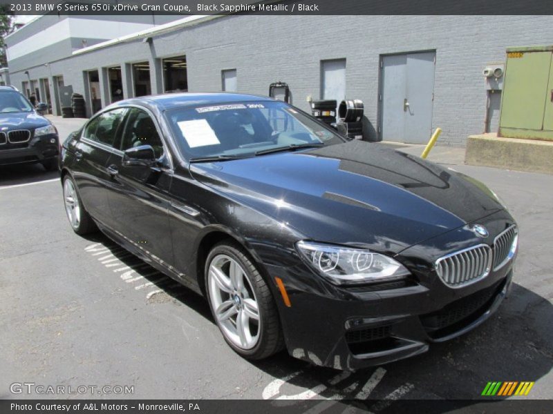 Front 3/4 View of 2013 6 Series 650i xDrive Gran Coupe