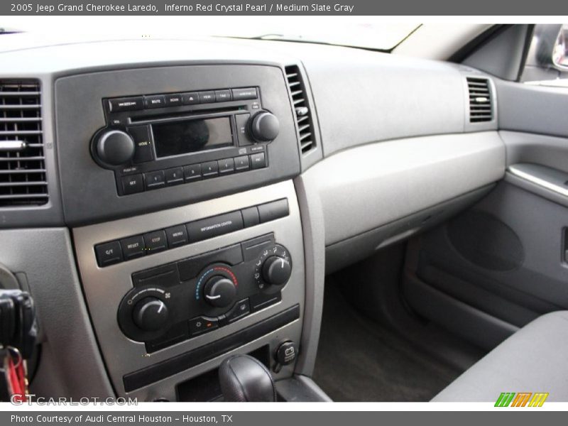 Inferno Red Crystal Pearl / Medium Slate Gray 2005 Jeep Grand Cherokee Laredo