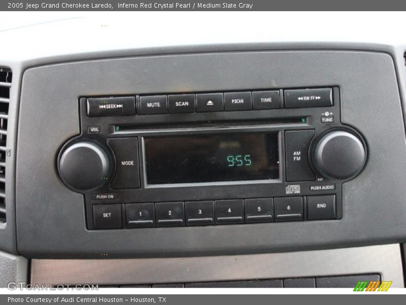 Inferno Red Crystal Pearl / Medium Slate Gray 2005 Jeep Grand Cherokee Laredo