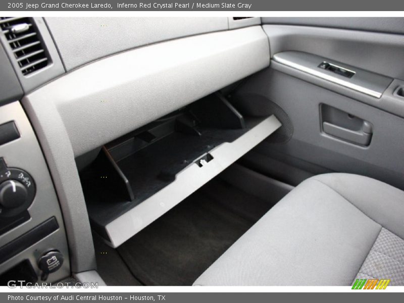 Inferno Red Crystal Pearl / Medium Slate Gray 2005 Jeep Grand Cherokee Laredo