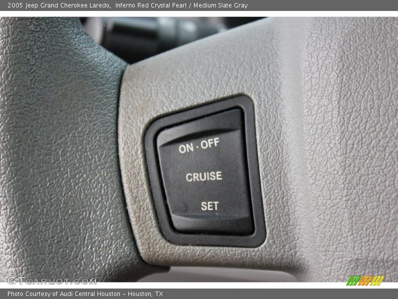 Inferno Red Crystal Pearl / Medium Slate Gray 2005 Jeep Grand Cherokee Laredo