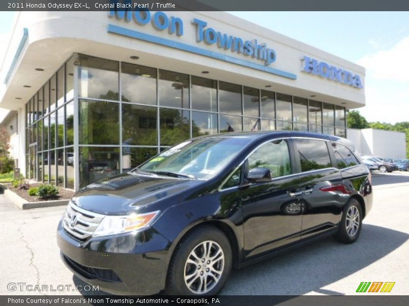Crystal Black Pearl / Truffle 2011 Honda Odyssey EX-L