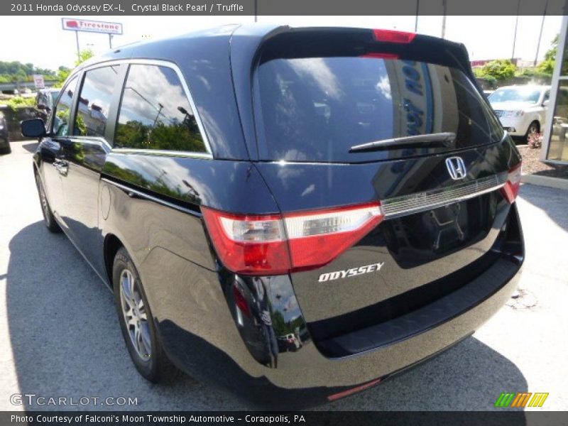 Crystal Black Pearl / Truffle 2011 Honda Odyssey EX-L