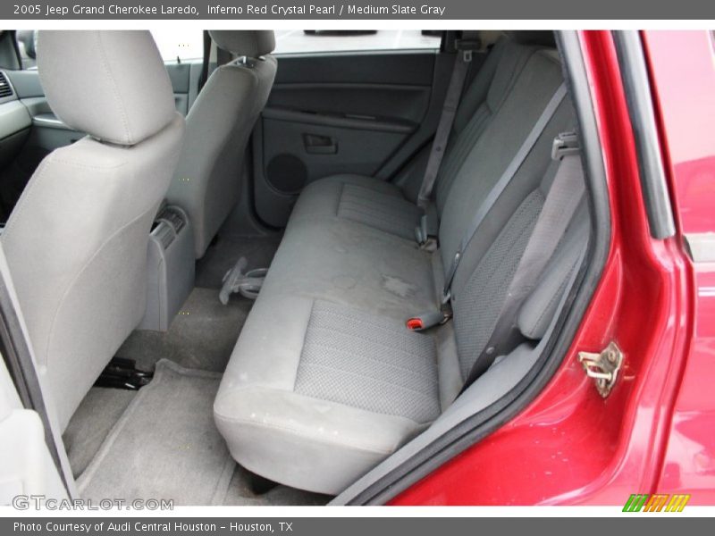 Inferno Red Crystal Pearl / Medium Slate Gray 2005 Jeep Grand Cherokee Laredo