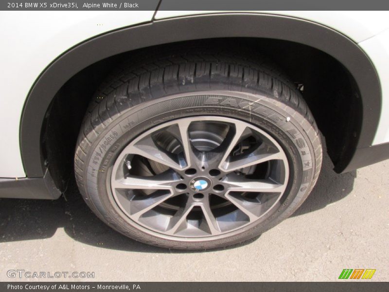 Alpine White / Black 2014 BMW X5 xDrive35i
