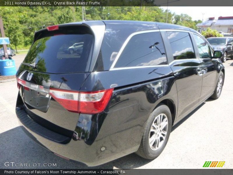 Crystal Black Pearl / Truffle 2011 Honda Odyssey EX-L