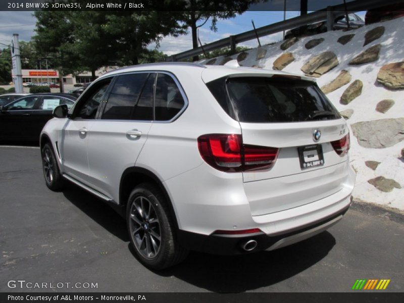 Alpine White / Black 2014 BMW X5 xDrive35i