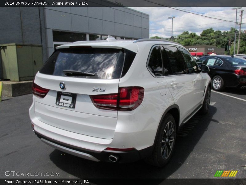 Alpine White / Black 2014 BMW X5 xDrive35i