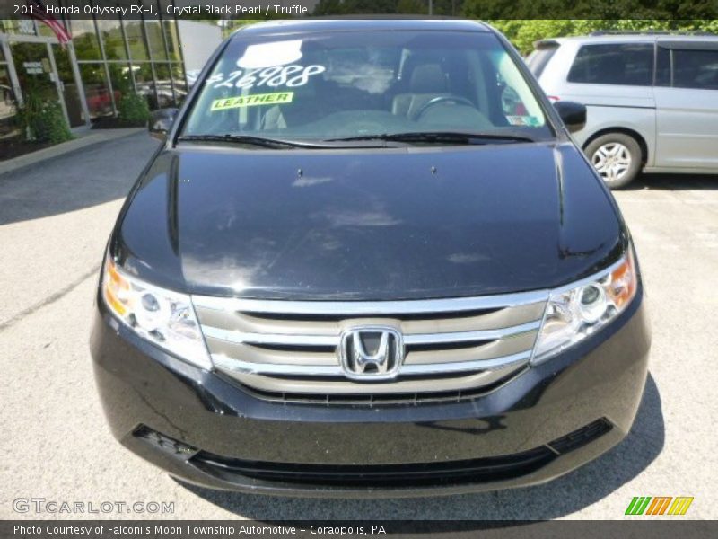 Crystal Black Pearl / Truffle 2011 Honda Odyssey EX-L