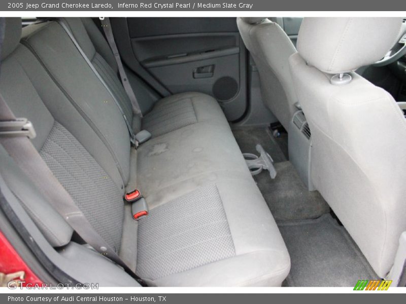 Inferno Red Crystal Pearl / Medium Slate Gray 2005 Jeep Grand Cherokee Laredo