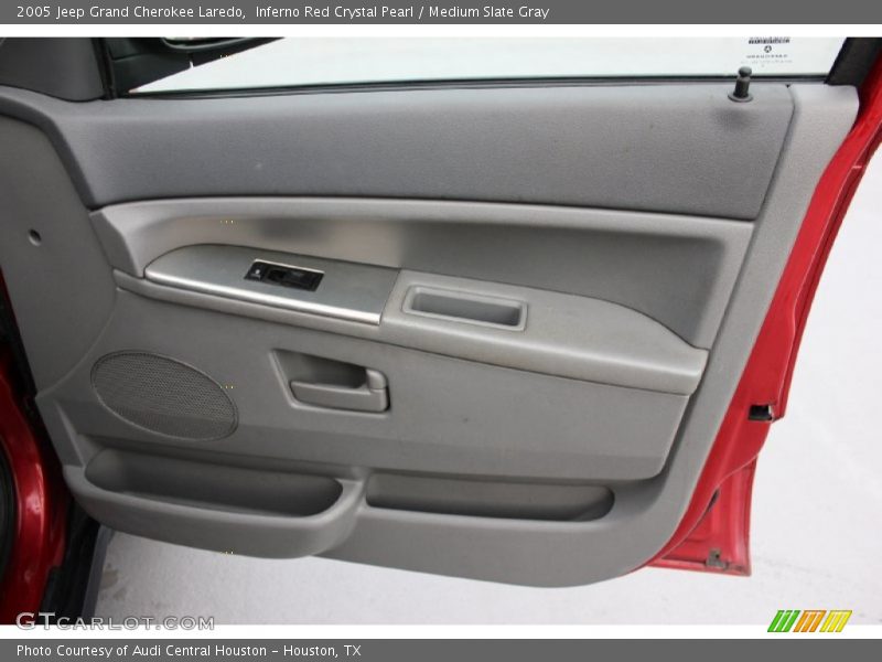 Inferno Red Crystal Pearl / Medium Slate Gray 2005 Jeep Grand Cherokee Laredo
