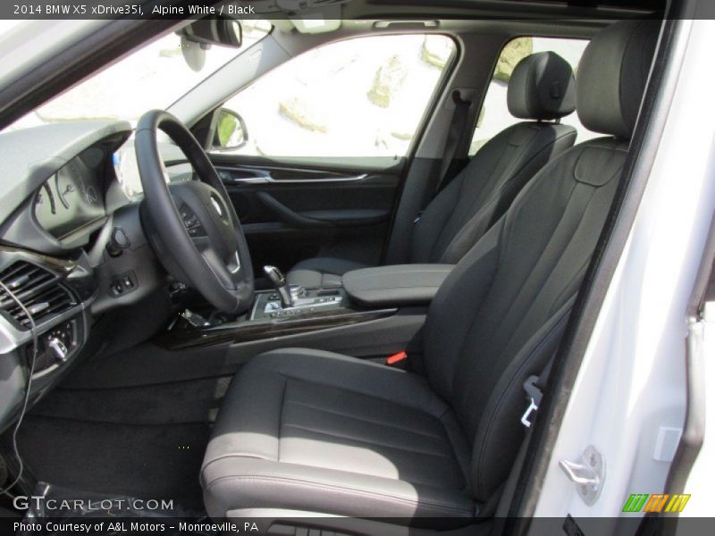 Alpine White / Black 2014 BMW X5 xDrive35i