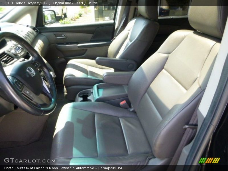 Crystal Black Pearl / Truffle 2011 Honda Odyssey EX-L