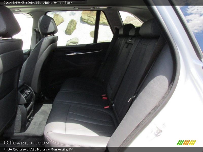 Alpine White / Black 2014 BMW X5 xDrive35i