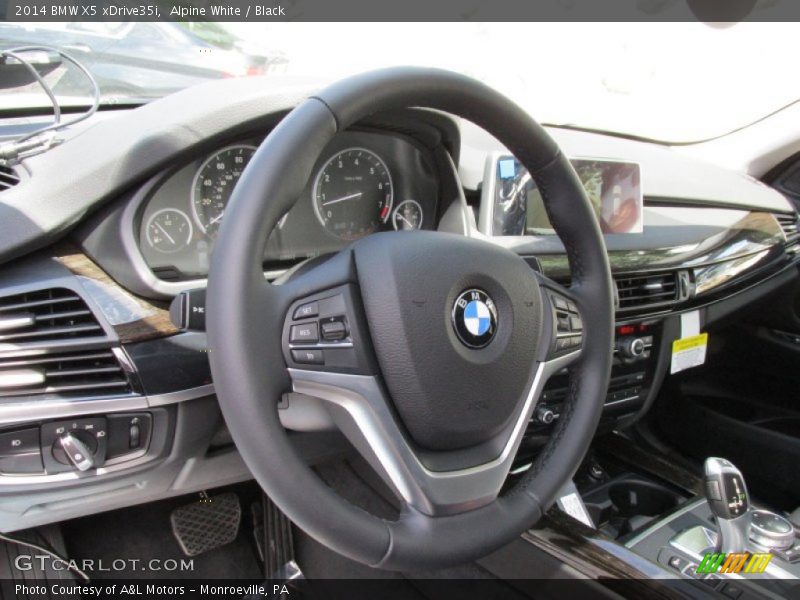 Alpine White / Black 2014 BMW X5 xDrive35i