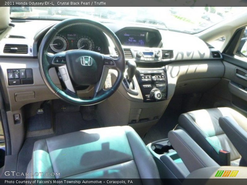 Crystal Black Pearl / Truffle 2011 Honda Odyssey EX-L