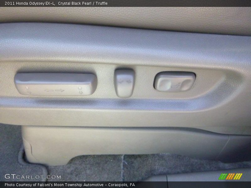 Crystal Black Pearl / Truffle 2011 Honda Odyssey EX-L