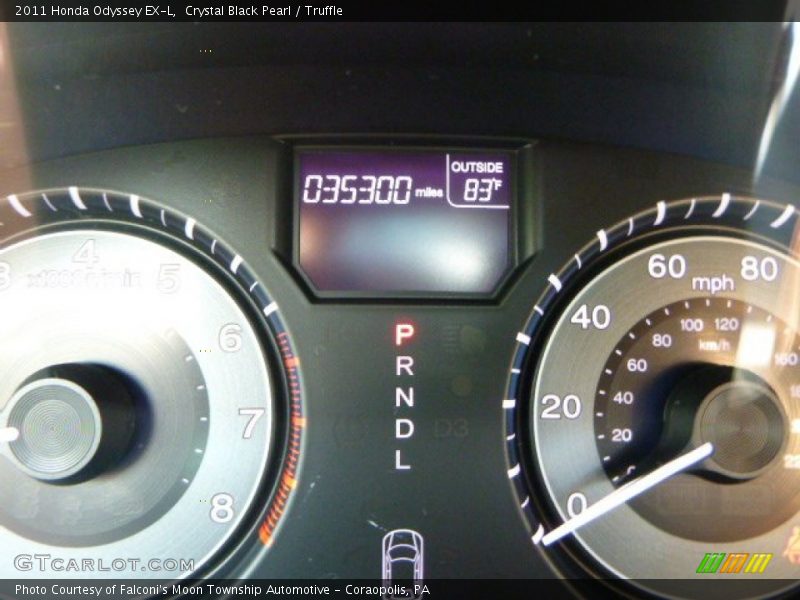 Crystal Black Pearl / Truffle 2011 Honda Odyssey EX-L