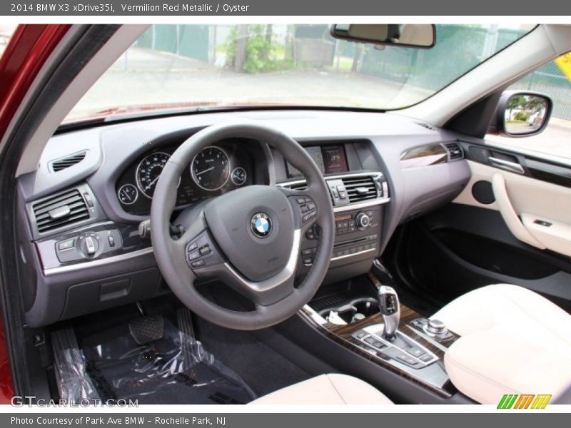  2014 X3 xDrive35i Oyster Interior