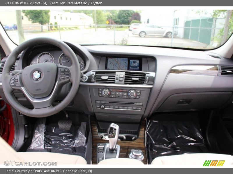 Dashboard of 2014 X3 xDrive35i