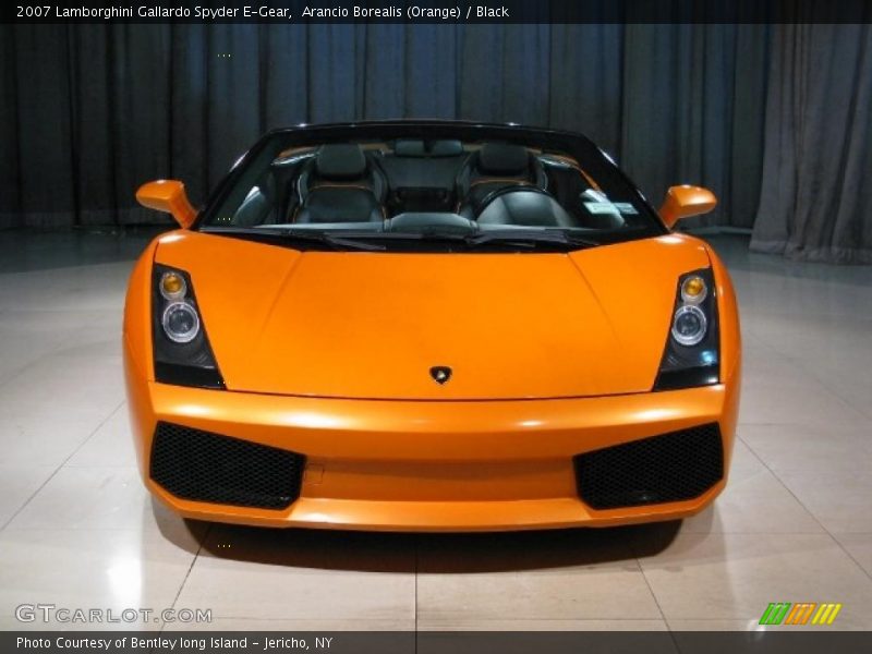 Arancio Borealis (Orange) / Black 2007 Lamborghini Gallardo Spyder E-Gear