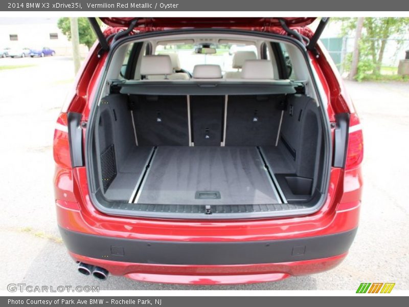  2014 X3 xDrive35i Trunk
