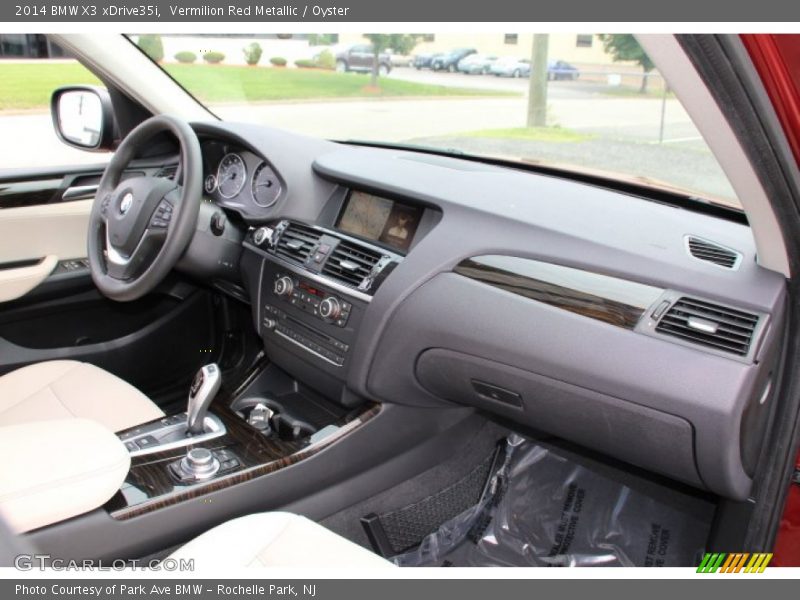 Dashboard of 2014 X3 xDrive35i