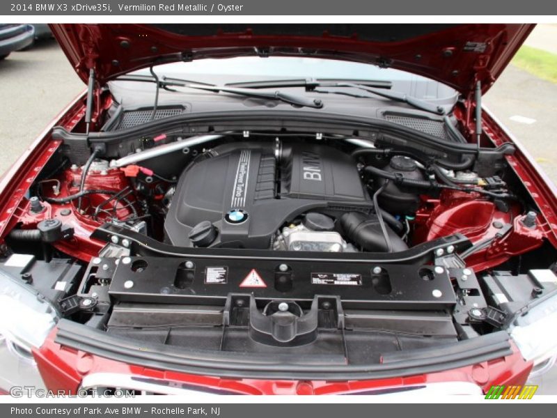  2014 X3 xDrive35i Engine - 3.0 Liter DI TwinPower Turbocharged DOHC 24-Valve VVT Inline 6 Cylinder