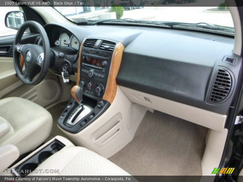 Black Onyx / Tan 2007 Saturn VUE V6 AWD