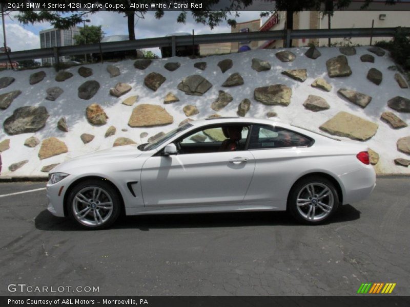  2014 4 Series 428i xDrive Coupe Alpine White