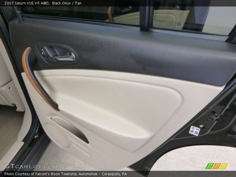 Black Onyx / Tan 2007 Saturn VUE V6 AWD