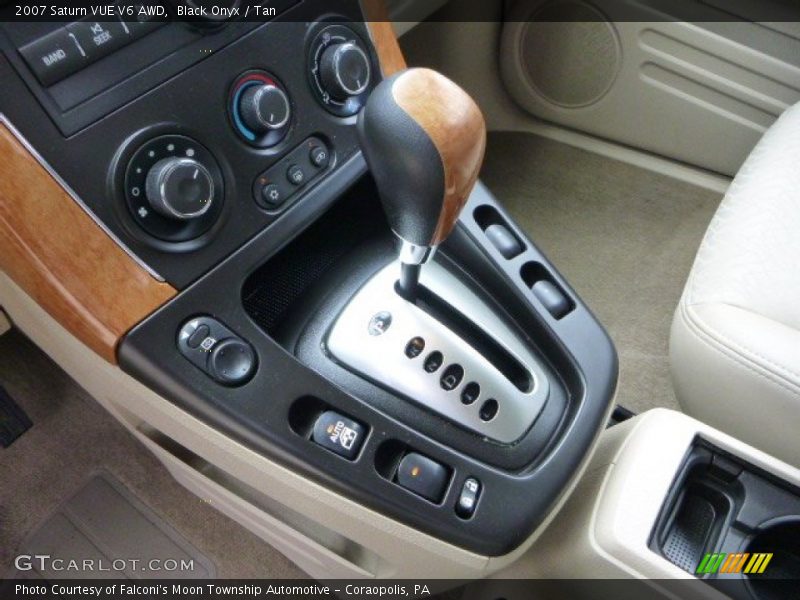 Black Onyx / Tan 2007 Saturn VUE V6 AWD