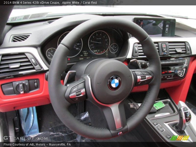  2014 4 Series 428i xDrive Coupe Steering Wheel
