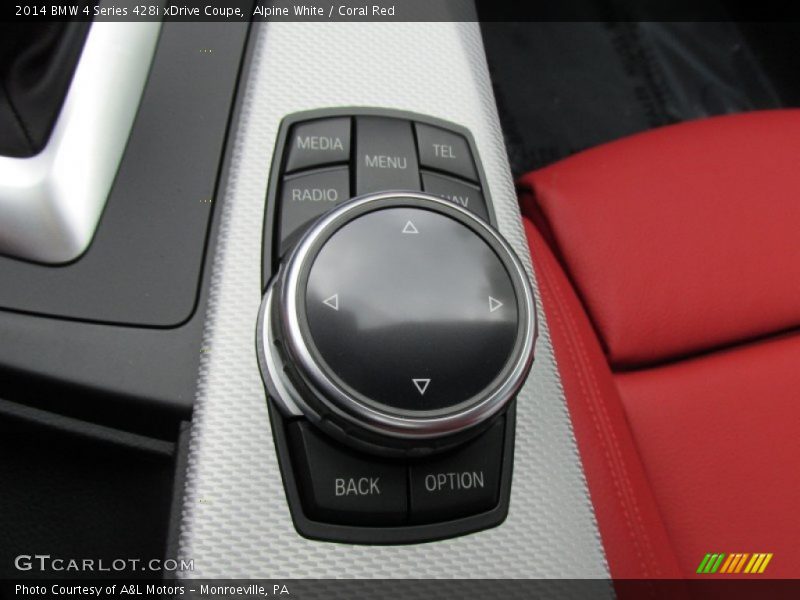 Controls of 2014 4 Series 428i xDrive Coupe