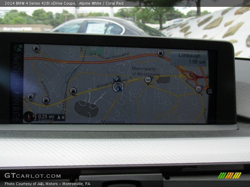 Navigation of 2014 4 Series 428i xDrive Coupe