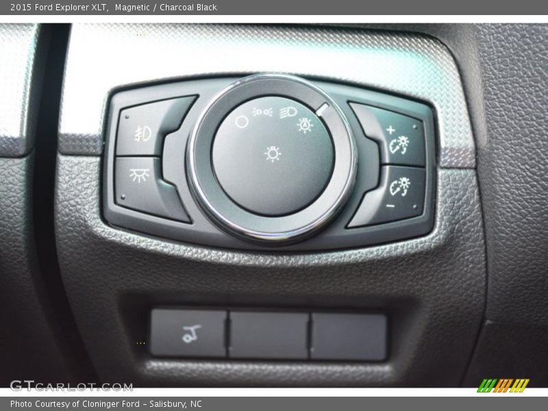 Magnetic / Charcoal Black 2015 Ford Explorer XLT