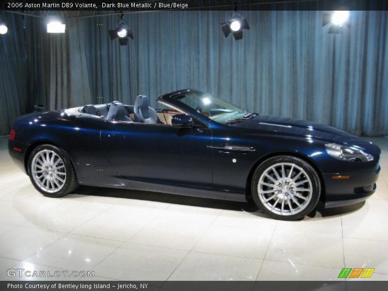 Dark Blue Metallic / Blue/Beige 2006 Aston Martin DB9 Volante