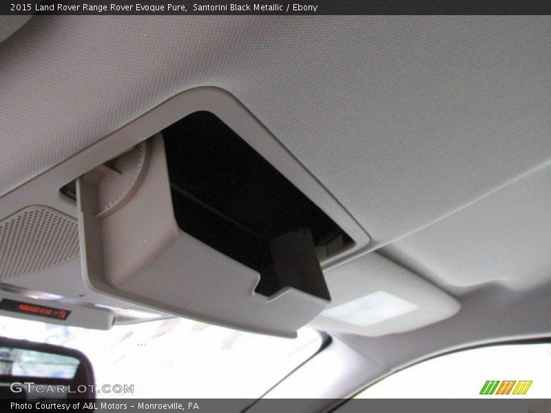 Santorini Black Metallic / Ebony 2015 Land Rover Range Rover Evoque Pure