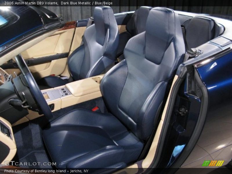 Dark Blue Metallic / Blue/Beige 2006 Aston Martin DB9 Volante
