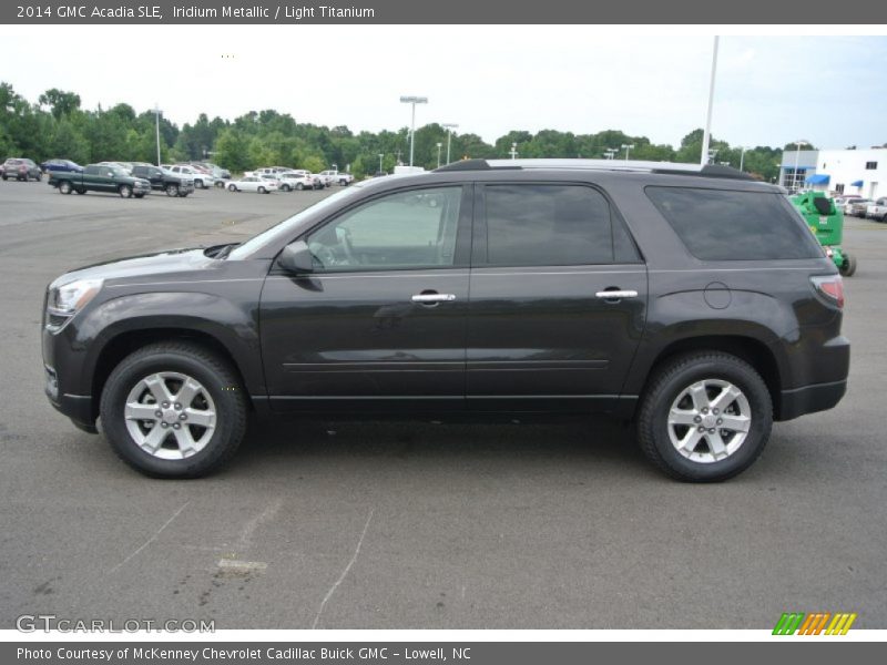 Iridium Metallic / Light Titanium 2014 GMC Acadia SLE