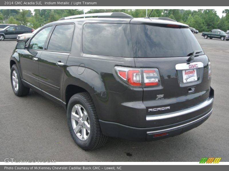 Iridium Metallic / Light Titanium 2014 GMC Acadia SLE