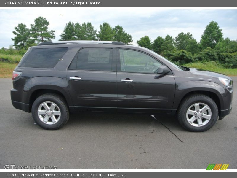 Iridium Metallic / Light Titanium 2014 GMC Acadia SLE