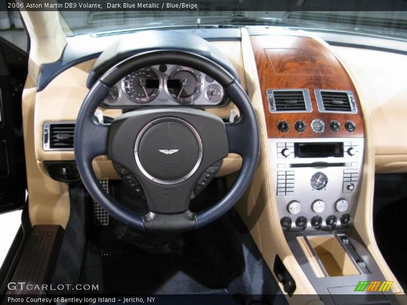 Dark Blue Metallic / Blue/Beige 2006 Aston Martin DB9 Volante