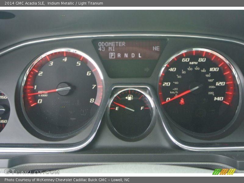 Iridium Metallic / Light Titanium 2014 GMC Acadia SLE