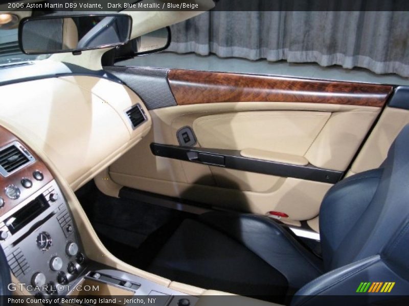 Dark Blue Metallic / Blue/Beige 2006 Aston Martin DB9 Volante